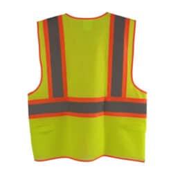 เสื้อจราจรสะท้อนแสงสีเขียว